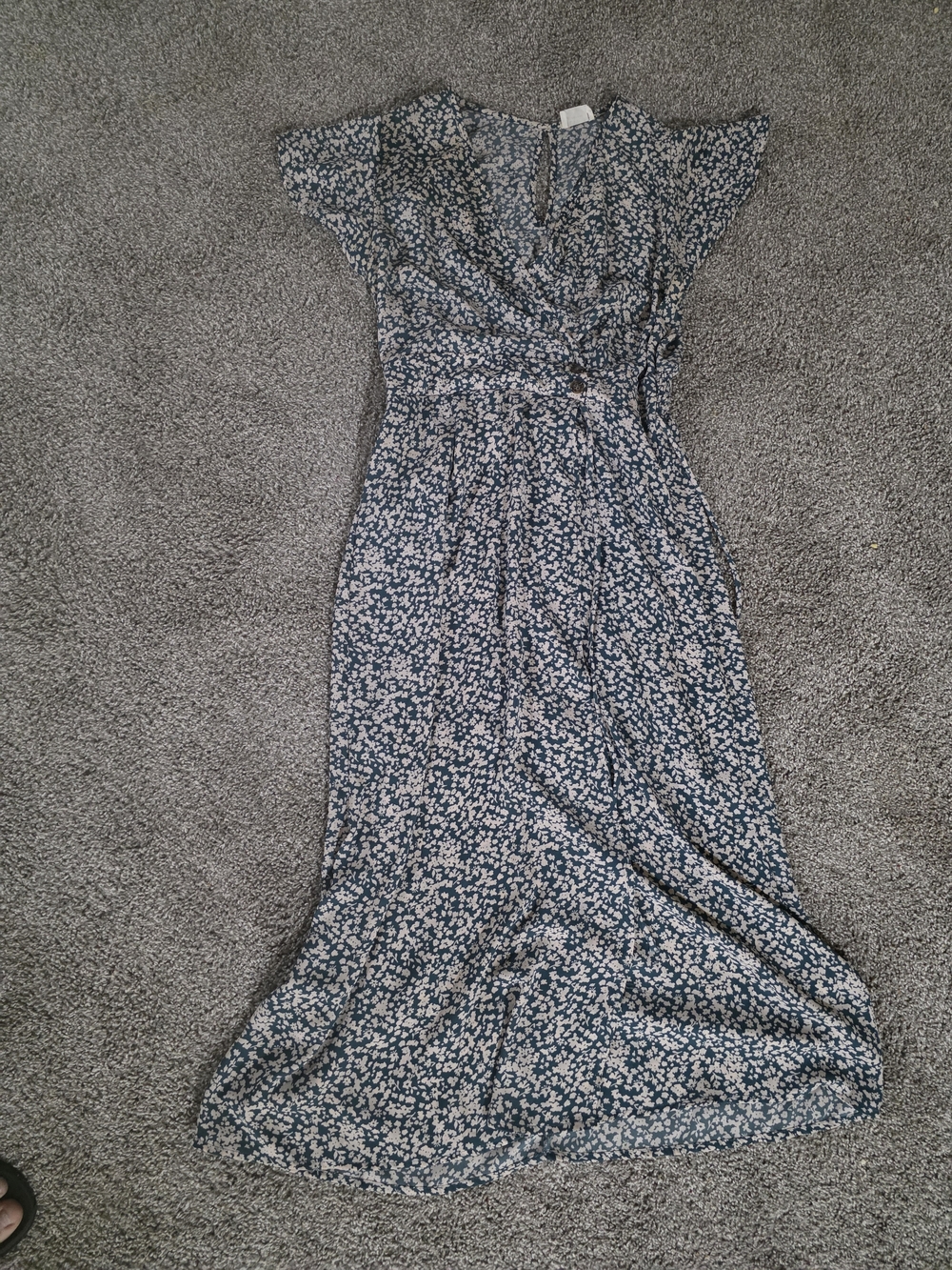 Sienna Sky Navy Floral Maxi Dress